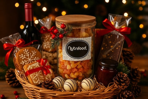 Regala nueces y frutas